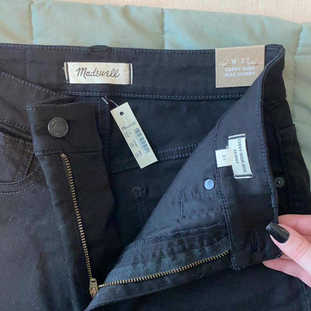 NWT Madewell Curvy high-rise Skinnny